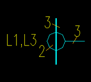 二個電流互感器電氣圖形符號