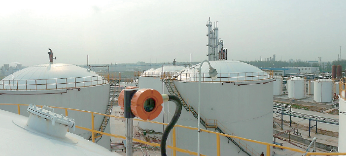 磁致伸縮液位計在罐區儲罐的應用