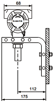擴散硅壓力變送器面板安裝