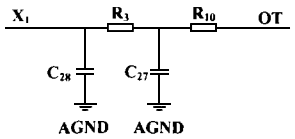 多路溫度遠傳監(jiān)測儀輸入電路圖