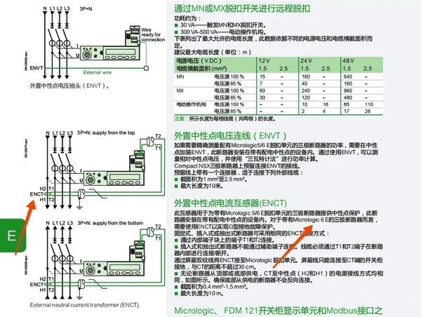 三極斷路器+外置N線CT實現接地故障保護