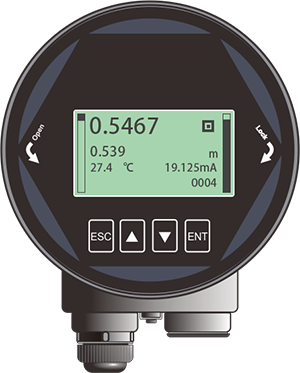 80G雷達物位計顯控