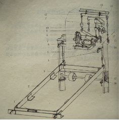 國產(chǎn)機械滾輪式皮帶秤結(jié)構(gòu)圖