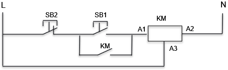 抗晃電接觸器線圈接線圖